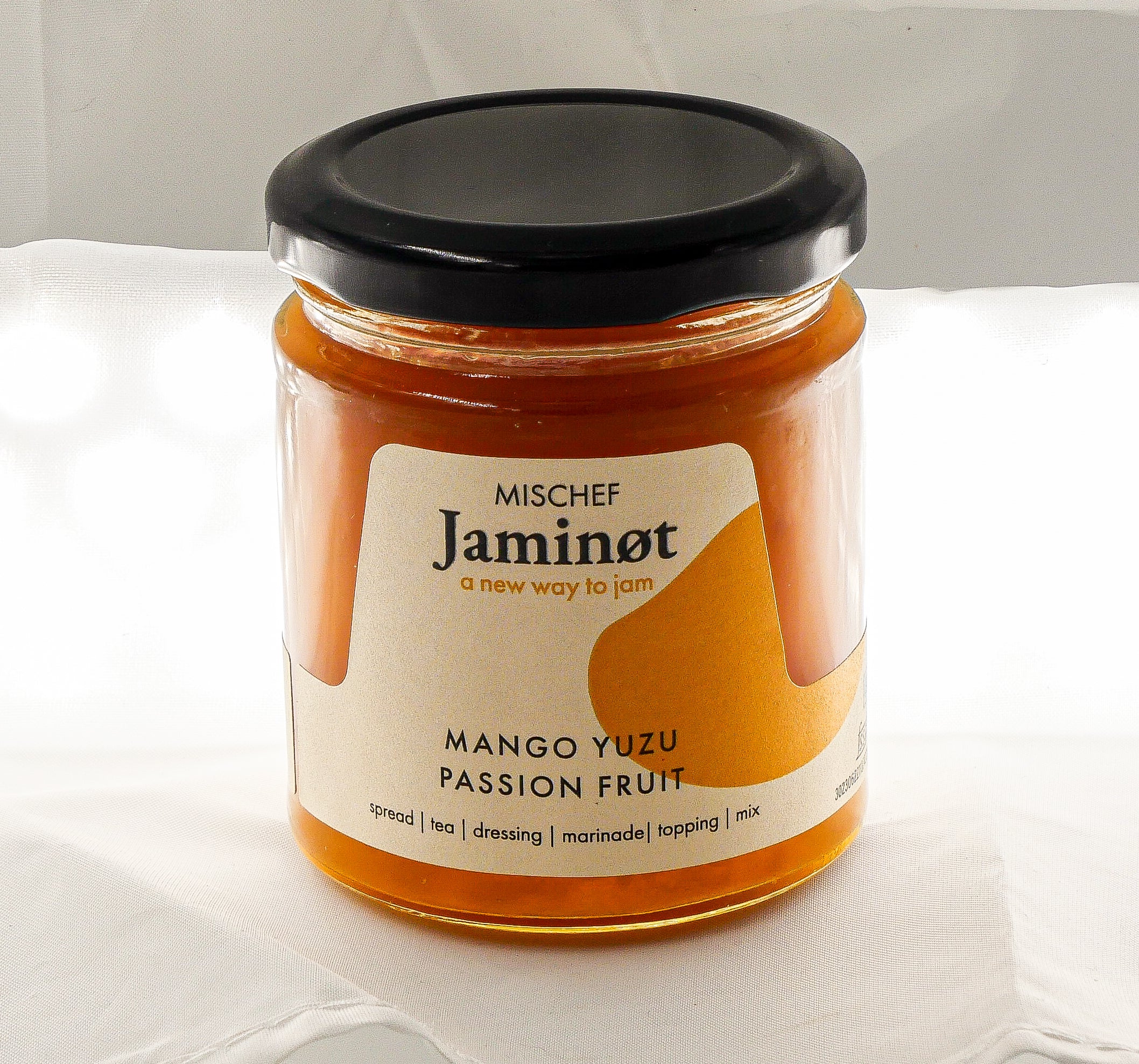 Mischef’s Mango Yuzu Passionfruit Jaminot – bold, tangy, and sweet cookie