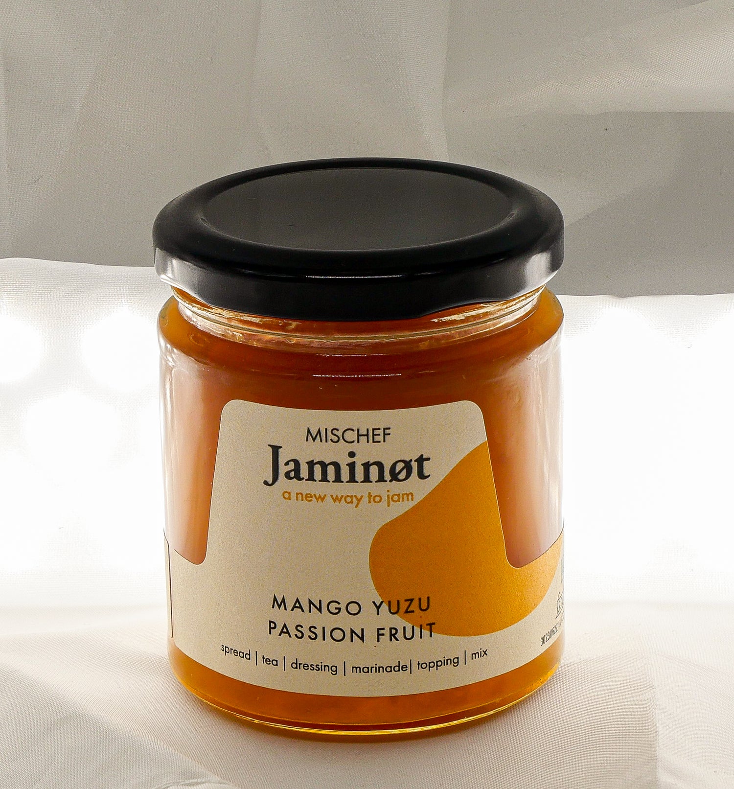 Fruity and zesty Jaminot with tropical citrus jam – Mischef gourmet biscuit