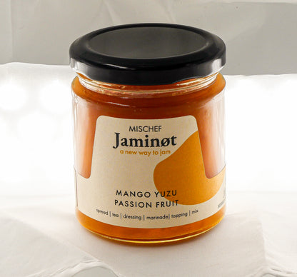 Mischef’s Mango Yuzu Passionfruit Jaminot – bold, tangy, and sweet cookie