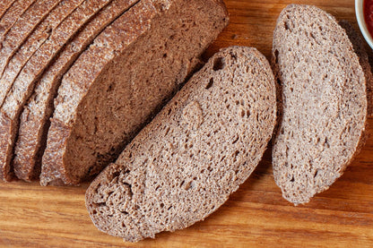 Healthy gluten-free sourdough loaf – vegan and preservative-free