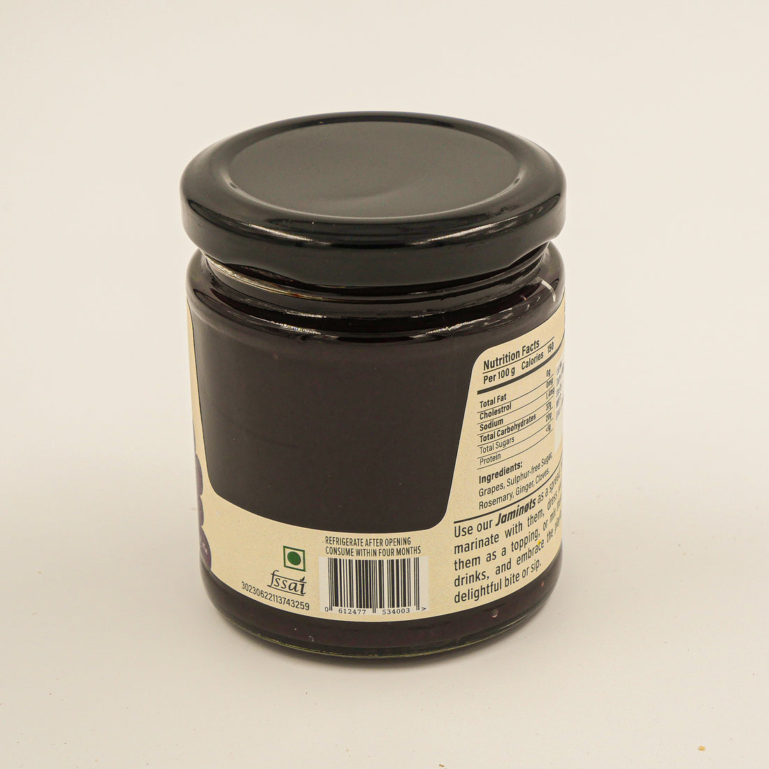 Handcrafted jaminot with spiced grape filling and a hint of rosemary – gourmet cookie